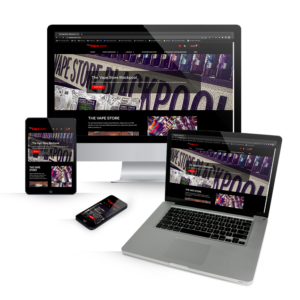 The Vape Store Website Design Blackpool