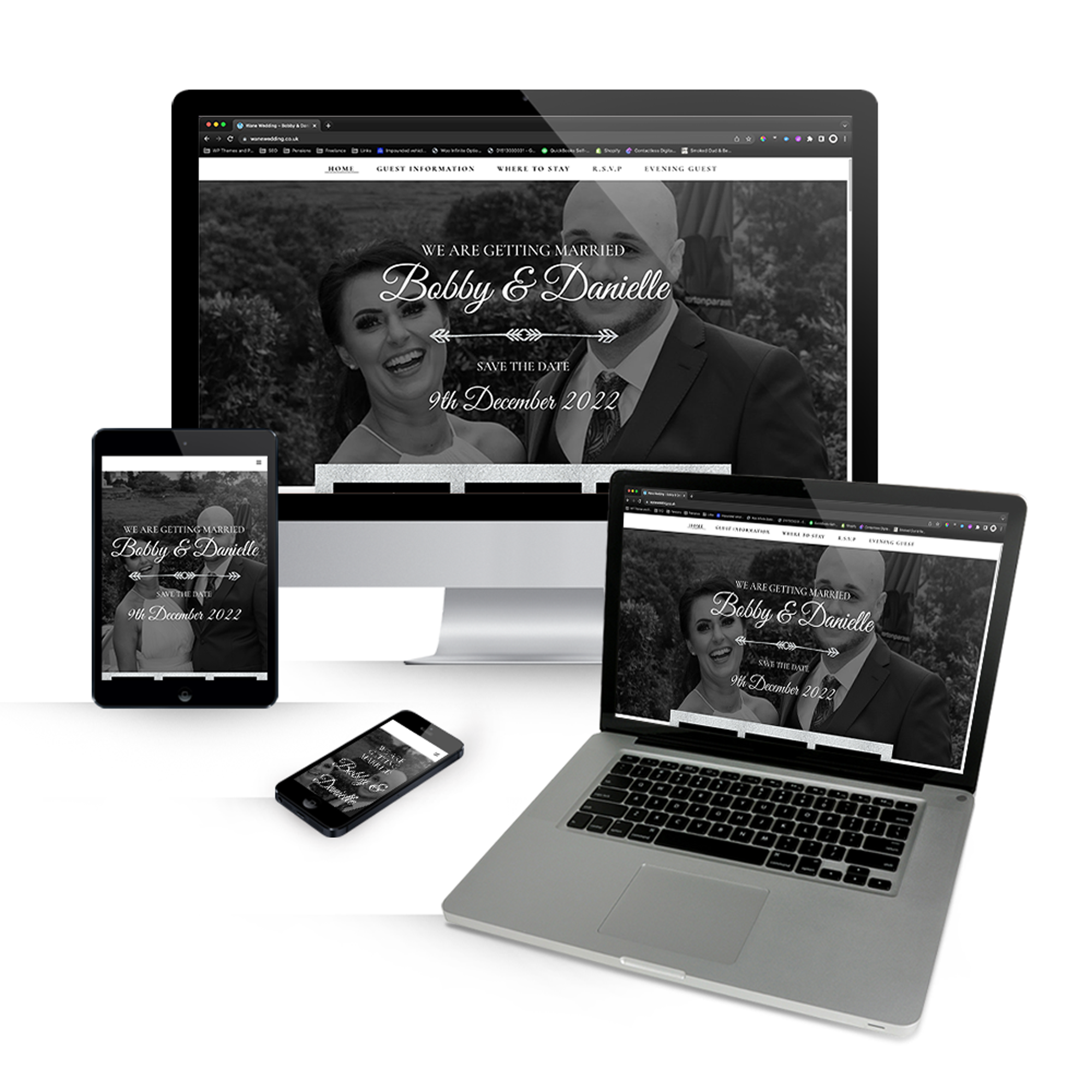 Wedding Website Design Blackpool